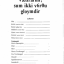 Vættrarnir sum ikki vórðu gloymdir