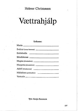 Jólaleikur - Vættrahjálp
