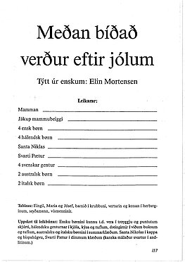Jólaleikur - Meðan bíðað verður eftir jólum